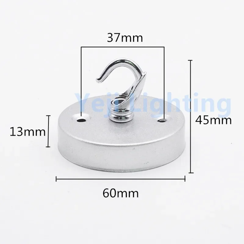 Mini ceiling rose with hook iron ceiling canopy with closed ring round ceiling plate lamp base for led light lantern chandelier