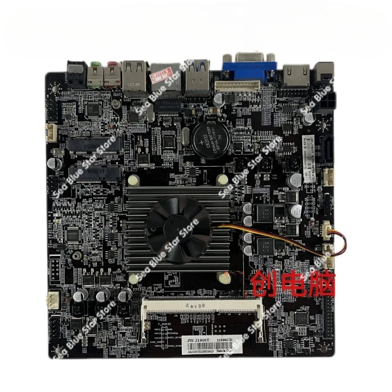 Industrial control main board J1900T integrated machine main board Support MSATA/12V DDR3 second-hand disassembly main board