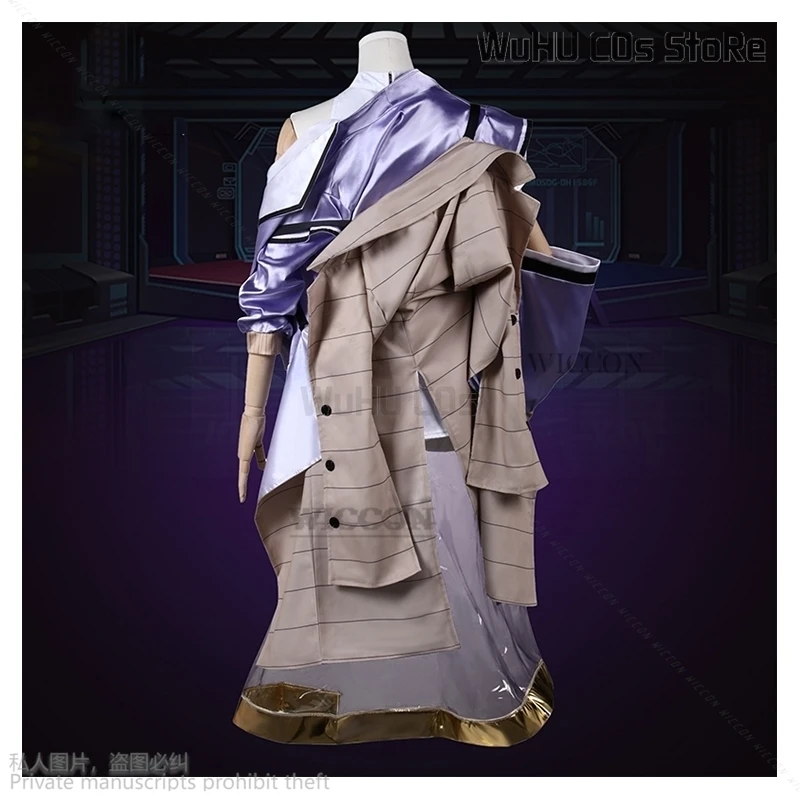 Game NIKKE Goddess Of Victory Sexy Lolita Syuen Cosplay Costume Syuen Purple Uniform Women Halloween Carnival Suit Roleplay