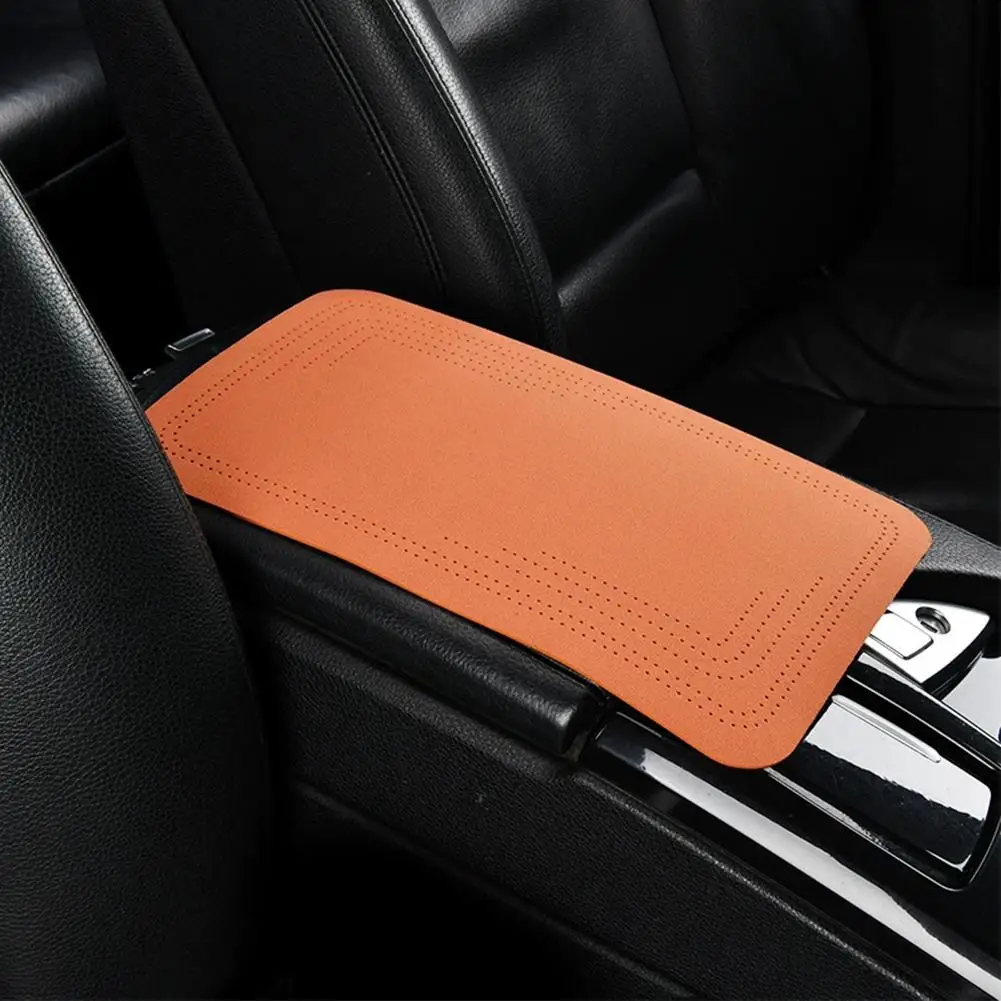 Car Armrest Cushion Car Center Armrest Cover Plush Four Seasons Universal Elbow Cushion Car Accessories Interior