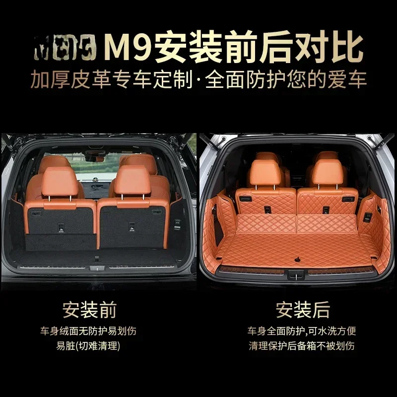 Hot SalesThe Trunk Cushion Fully Surrounds The Interior Of The New M9 Six Seater Car's Trunk Cushion