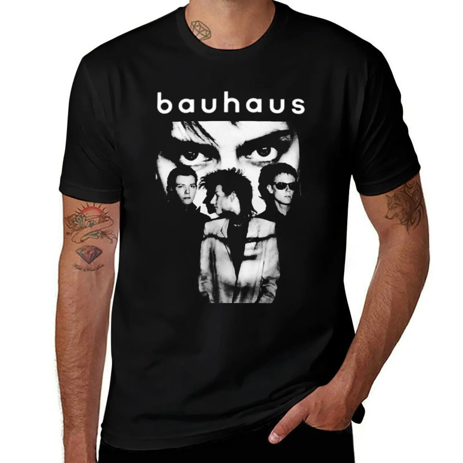Bauhaus T-Shirt man t shirts for men casual T-Shirt