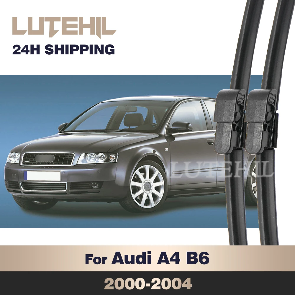 

For Audi A4 B6 8E 8H 2000-2004 2001 2002 2003 Wiper Front Wiper Blades Windshield Windscreen Window Brush 22"+22"