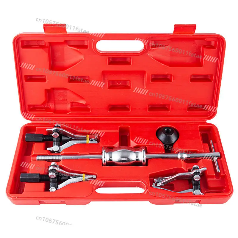 

Slide Hammer Nine-piece Set Inner Bearing Inner Hole Removal Tool Puller Inner and Outer Puller Repair Tool