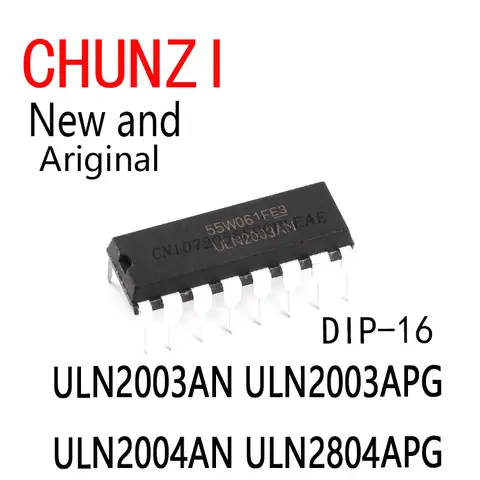 10 PZ Nuovo e Originale DIP-16 ULN2003AN ULN2003APG ULN2004AN ULN2804APG SOP-16 ULN2003A SOP-18 ULN2803 DIP-18 ULN2803APG
