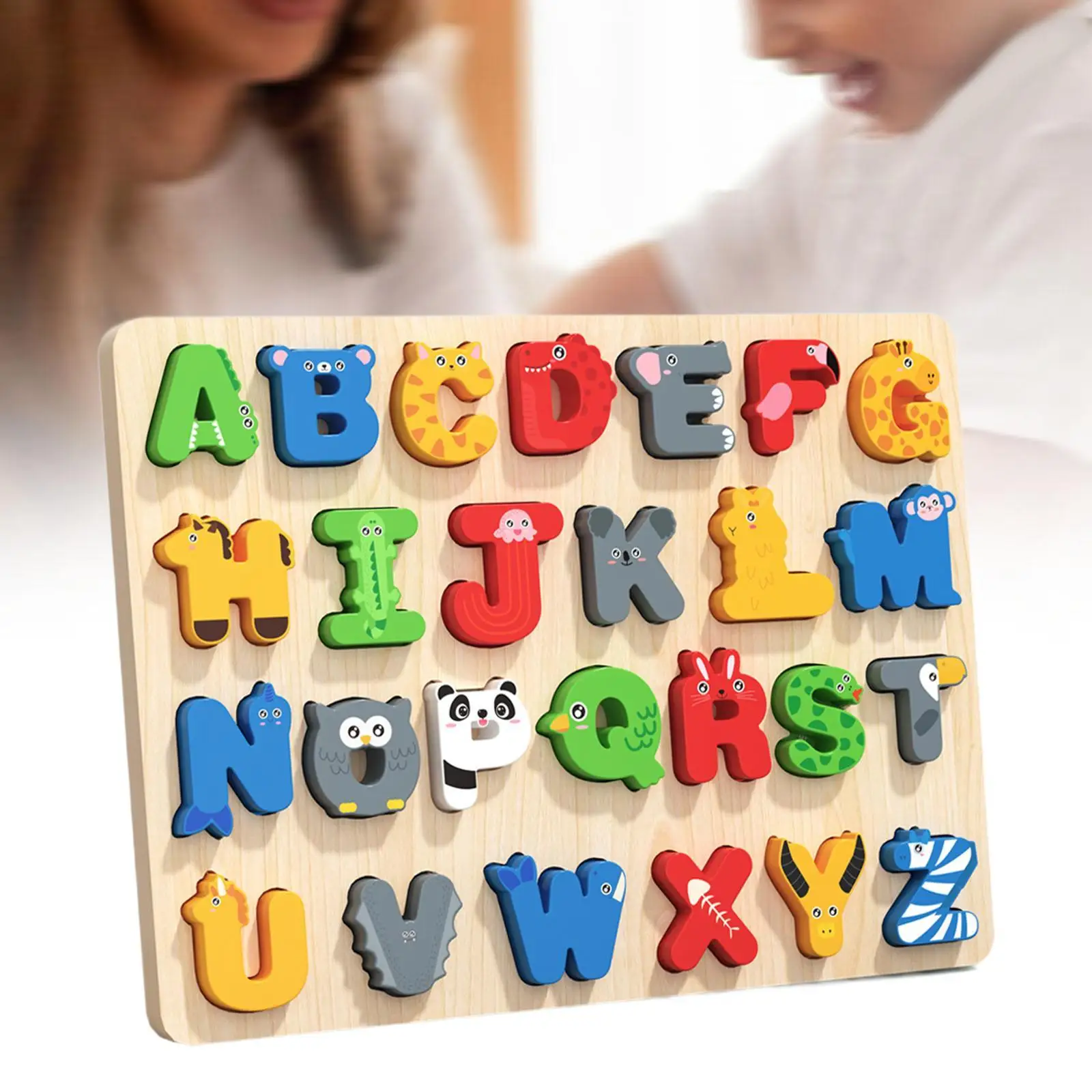 Quebra-cabeça de madeira para crianças, desenvolvimento, leve, jogo de tabuleiro educacional precoce para idades de 3 4 5 e mais crianças meninos meninas presentes