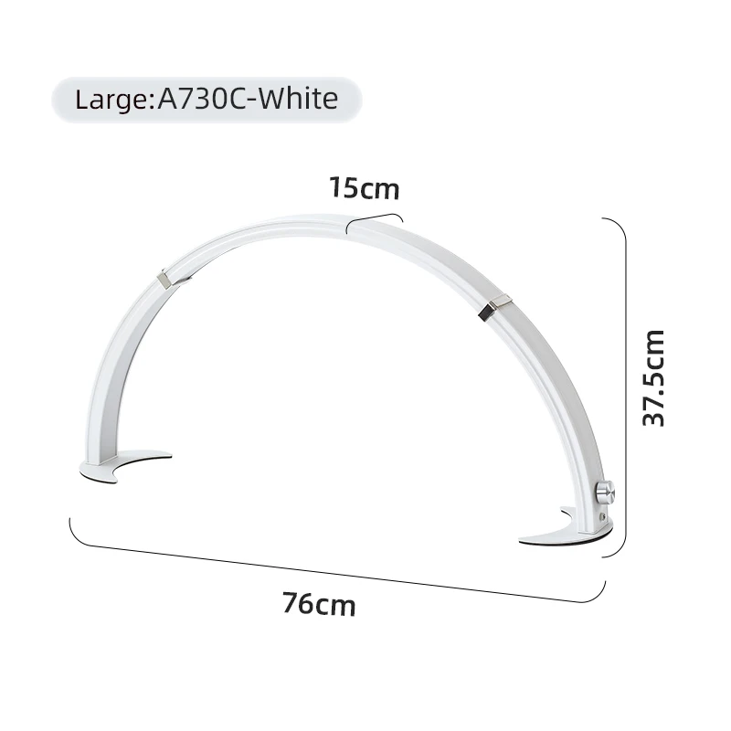 مصباح أظافر منزلي LED بالأشعة فوق البنفسجية على شكل نصف قمر وأدوات أظافر ورموش مضيئة تستخدم في الصالون بتصميمات ماسية