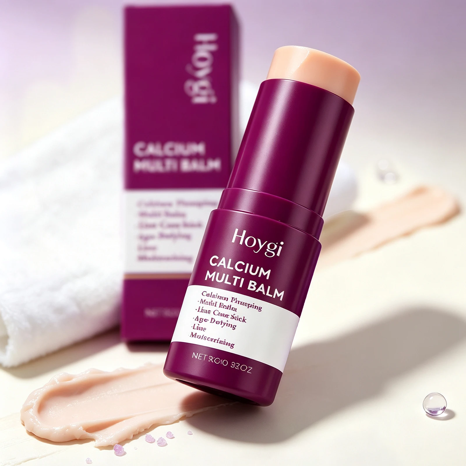 Calcium Volume Multi Balm Korean Skincare Stick Face&Eye Cream Collagen Deep Moisturizing Anti-Wrinkle Firming Face Skin Daily