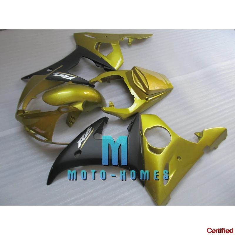 

Motorcycle Fairings Kit for YZFR6 03 04 05 YAMAHA R6 2003 2004 2005 100% Fit Injection Mold Street Racing Aftermarket