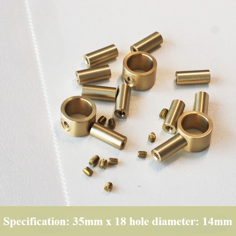 

Pure copper light luxury handle accessories base solid wood handle accessories base modern simple handle brass bases