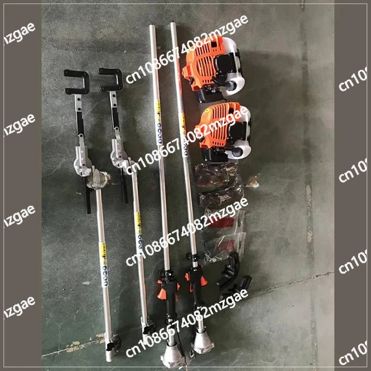 Cosechadora de aceitunas de 12V, 1 hilera, 2 tiempos, con dispositivo de alimentación de árboles de 10m para la recolección