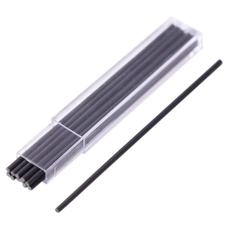 1.3Mm Thick Pencil Refills For Intense Writing, 5 Pieces Stationery Set For Students