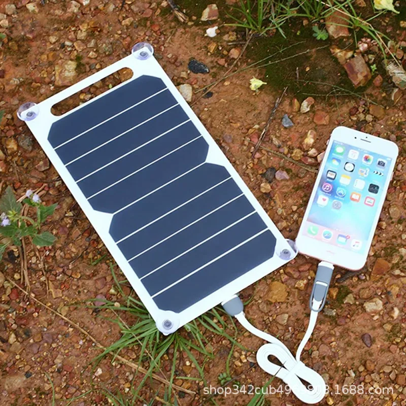 30W Foldable Solar Charger 5V Type-C Output for Outdoor Camping, Power Bank & Phone - Safe Stable Fast Charging High Efficiency - view 5