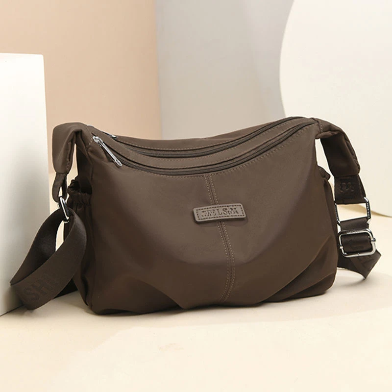 Lazy Wind Portability Fallow Large Capacity Shoulder Bag Tide All-match Nylon Cloth Bag Female Simple Crossbody Bag