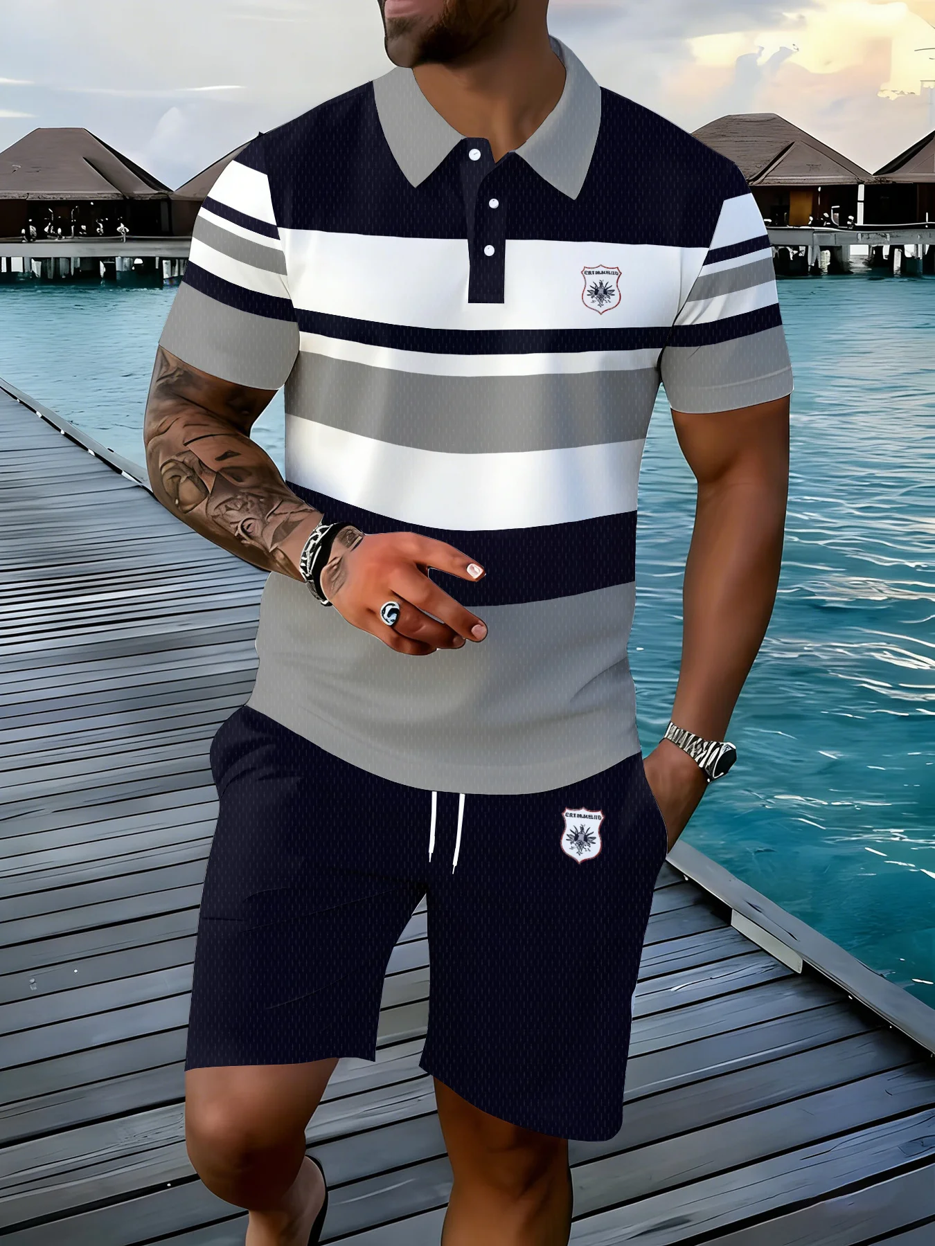 ชุดโปโลชายฤดูร้อนปี 2026 - ลาย - Men'S Fashion Polo บทวิจารณ์และราคา