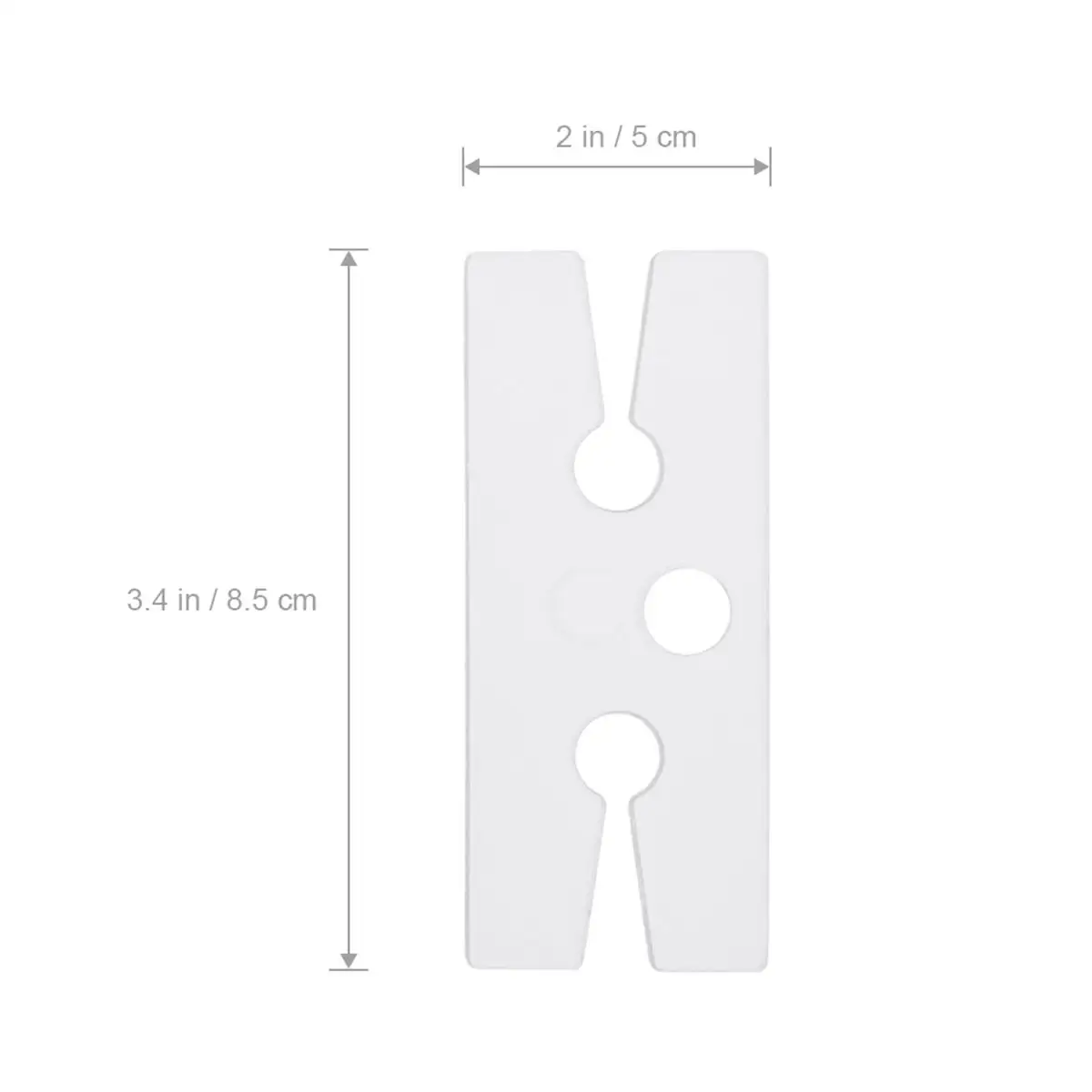 

100 Pcs Clips Circle Sealing Plastic Balloon Clips Ties Fastening Plastic Wedding Birthday Christmas Events