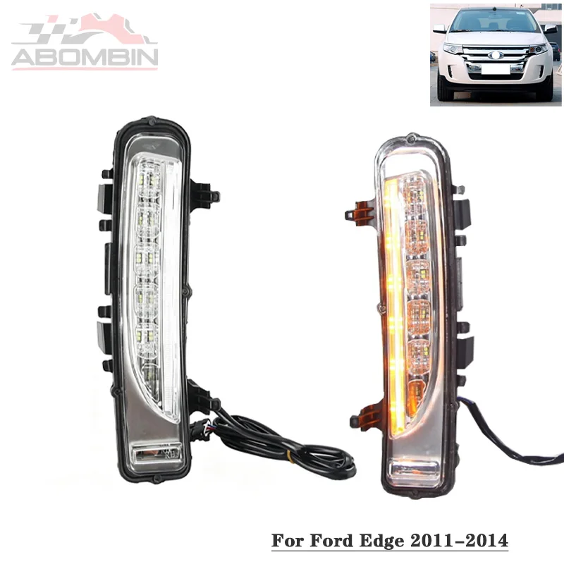 

LED DRL Day Running Light Fog Lamp For Ford Edge 2011 2012 2013 2014