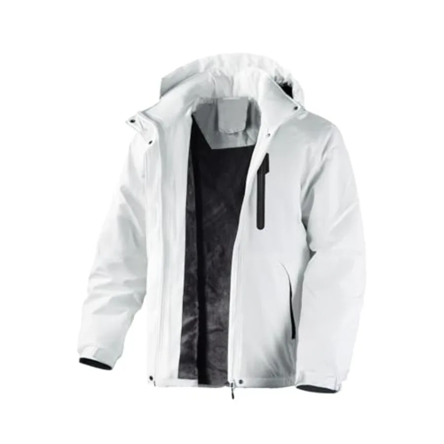 

Мужские зимние куртки: водонепроницаемая утепленная парка с капюшоном и флисовой подкладкой для катания на лыжах и сноуборде