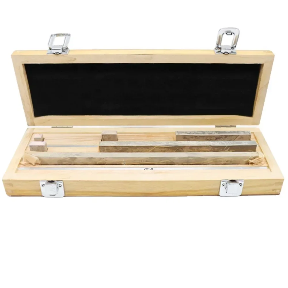 

In Stock 0/1/2 Grade 0-300mm 6Pcs/Set Caliper Block Gauge Standard Metric System Inspection Gauge Block Set