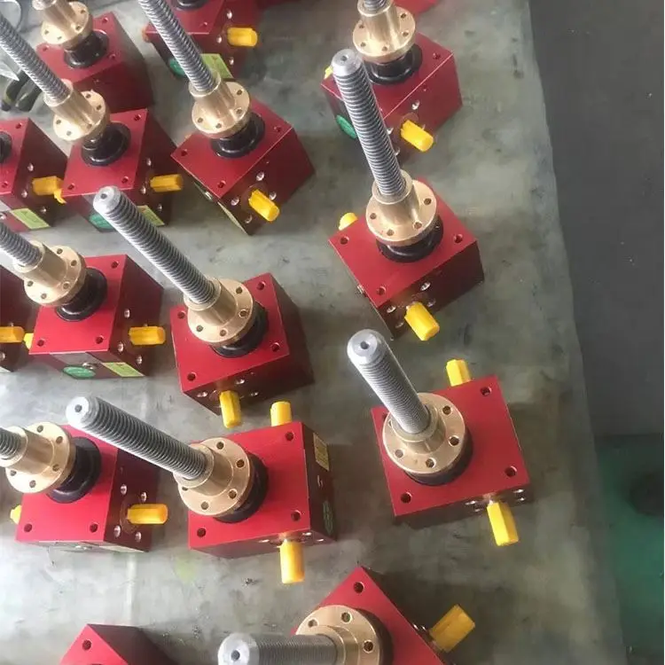 Martinetto per vite a vite con ingranaggio a vite manuale di alta qualità in Cina Serie Swl di sollevamento Martinetto per vite con ruota a vite SWL1 in Creo