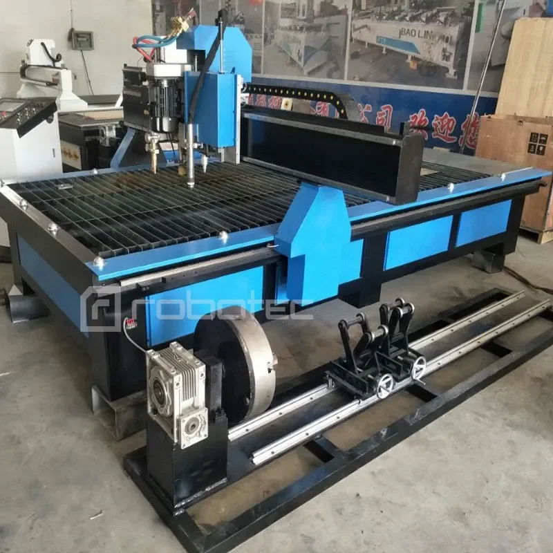 2025 New Design CNC Plasma Cutting Machine 1325 1530 with Huayuan Power Supply 63A/100A/160A/200A for Small Business