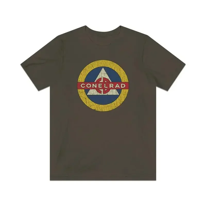 CONELRAD Emergency Warning System 1951 Vintage Men's T Shirt