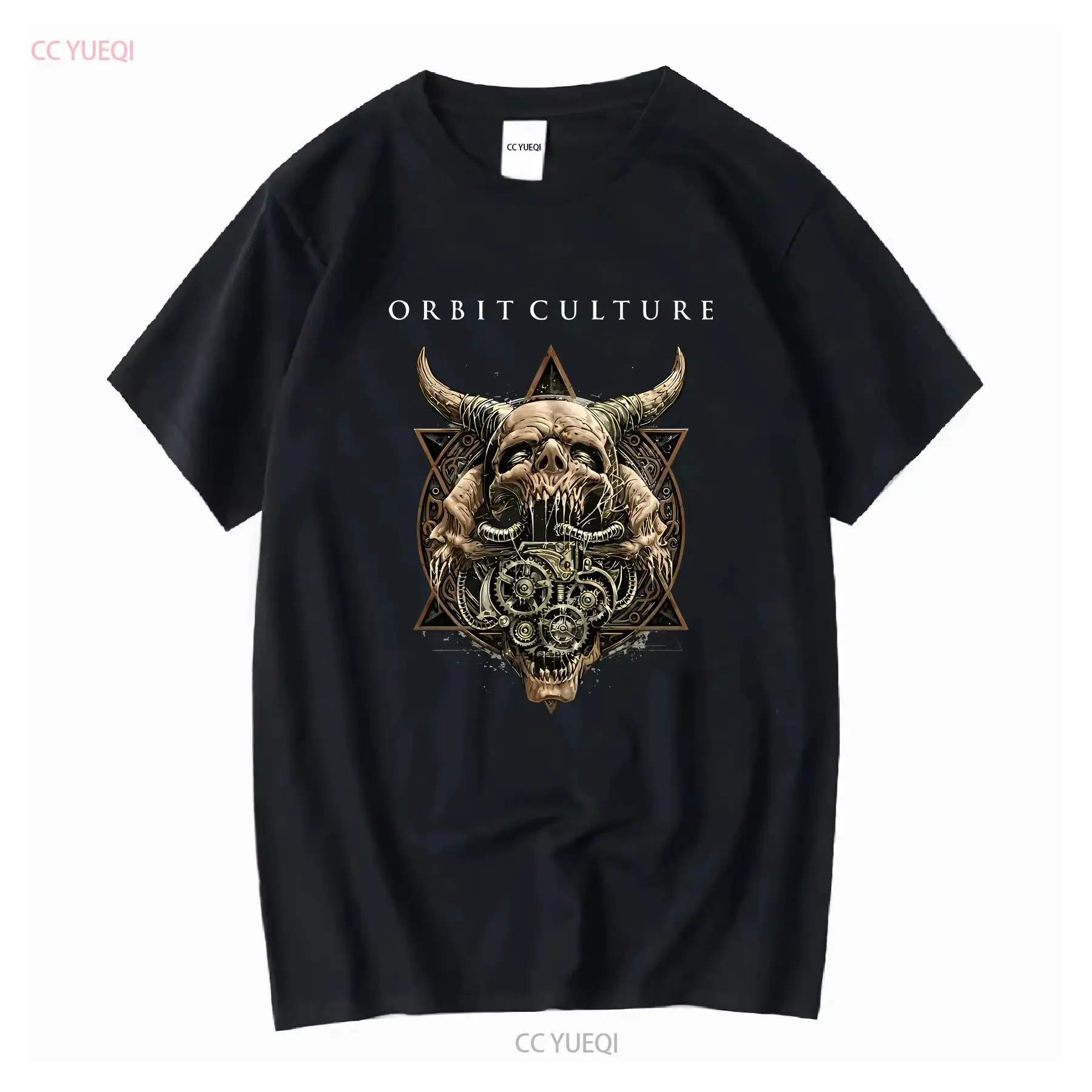 NWT Orbit Culture Heavy Death Metaal Music T Shirt long or short sleeves vintage Washed Casual Stretched Comfortable Versatile