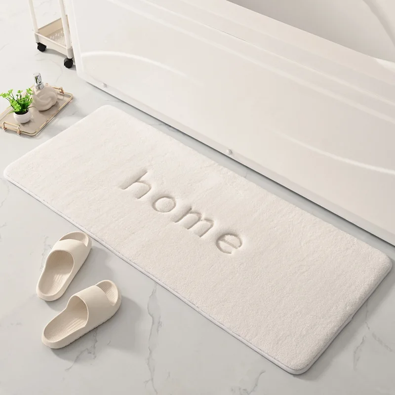 Super Absorbent Floor Mat Breathable Washable Comfortable Floor Mat Memory Foam Simple Floor Mats Kitchen Living Room Bathroom