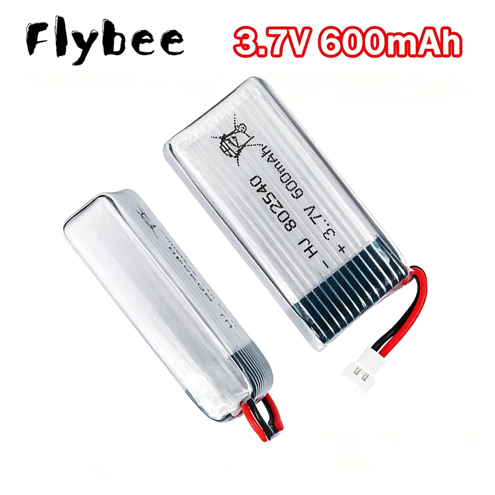 Upgrade 600mAh RC Drone 3.7V Li-po Battery For SYMA X5 X5C X5C-1 X5SC X5SW M68 K60 HQ-905 CX30 RC Quadcopter