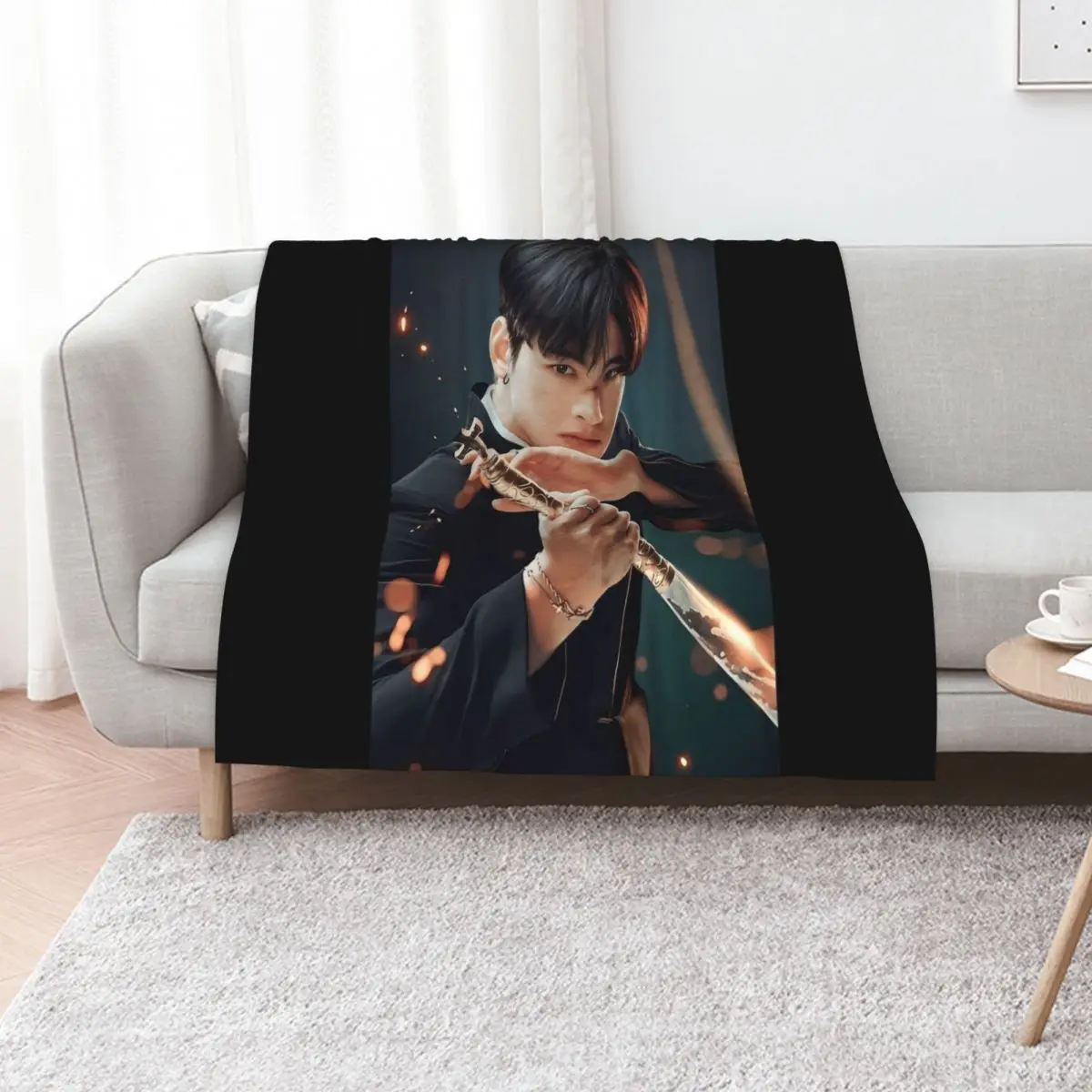 

cha eun woo Throw Blanket All Weather Soft Throw Blanket for Sofa