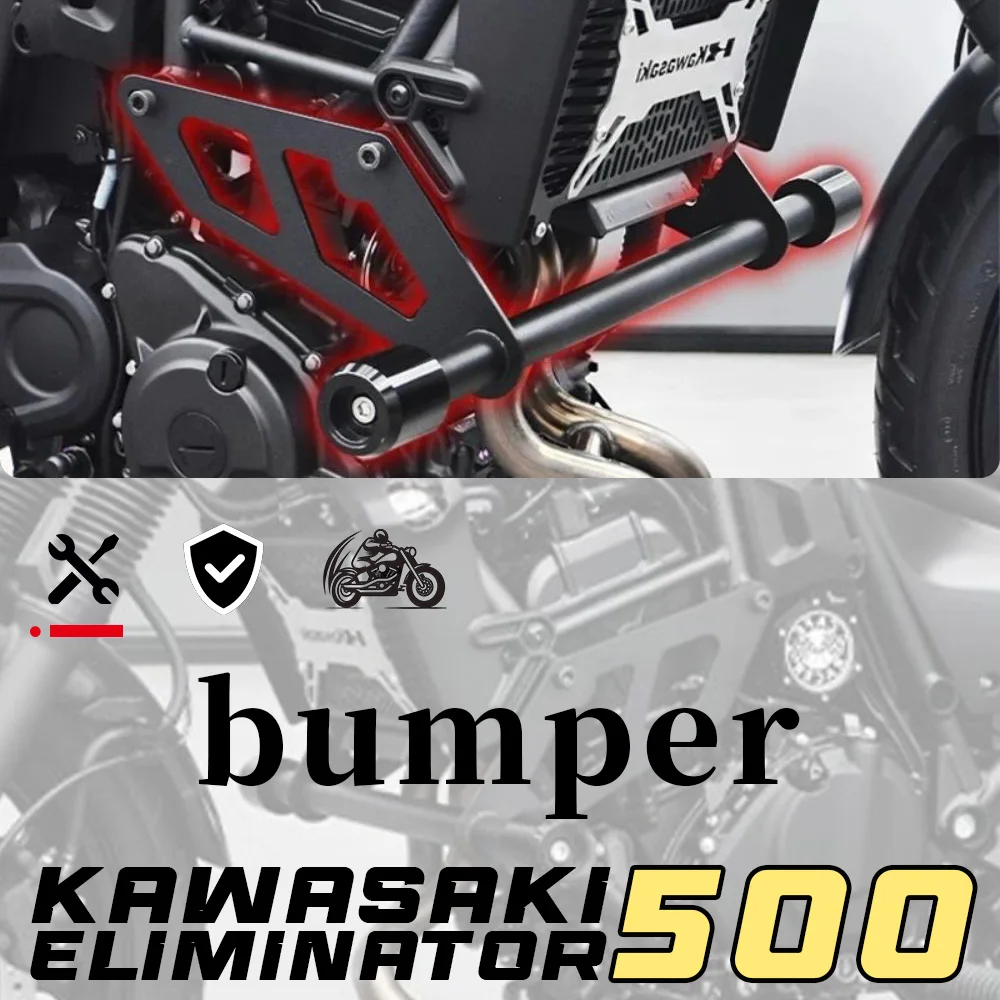 

Однолинейный бампер KAWASAKI ELIMINATOR 500, передняя защита от падения, 500 Eliminator 500 ELIMINATOR
