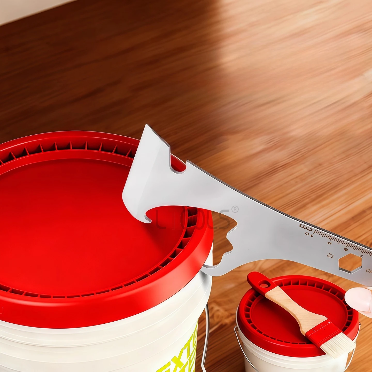 

Stainless Steel Pry Bar Durable and Multifunctional Nail Lifting Device Convenient Hex Nut Wrench Manual Auxiliary Hardware Tool