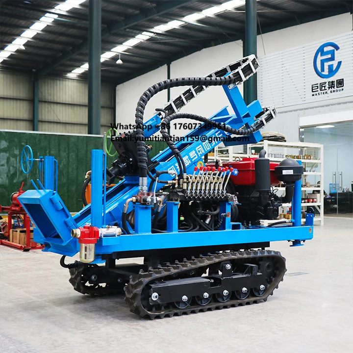 

Эффективная и экономичная буровая установка для добычи алмазов, буровая установка DTH, экономичная гусеничная буровая установка для бурения скважин с нижним подачей воздуха