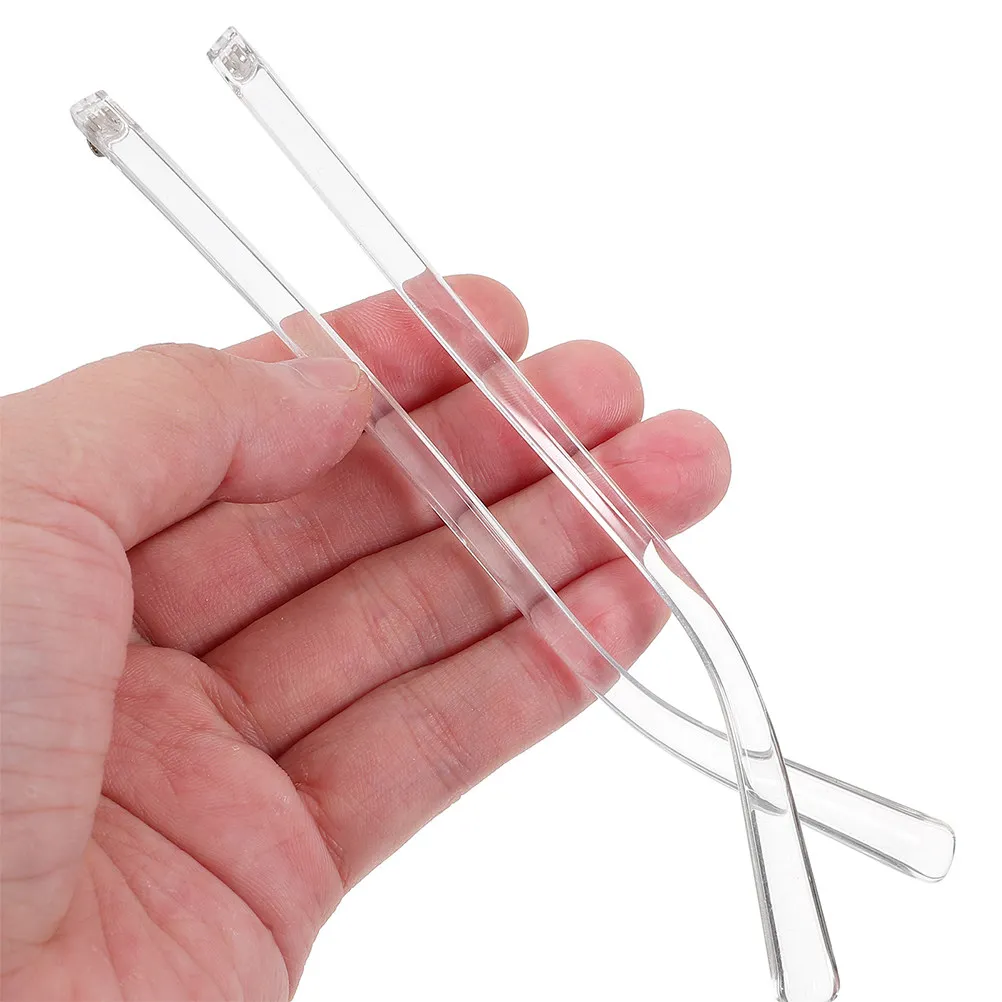 2Pairs Eyeglasses Replacement Parts Vintage Style Glasses Arm Replacement Kit Includes Nose Pads Screws Comfortable Grip Glasses