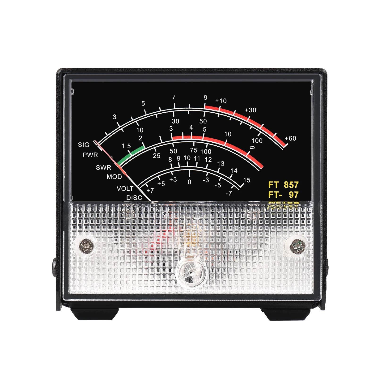 عداد الطاقة SWR مقياس رقمي مصغر خارجي مؤشر Wattmeter جهاز قياس العرض متوافق مع YAESU FT-857 FT-897