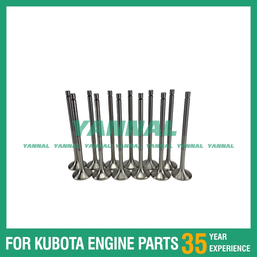 

For Volvo D16F Engine Parts 12 PCS Exhaust Valve