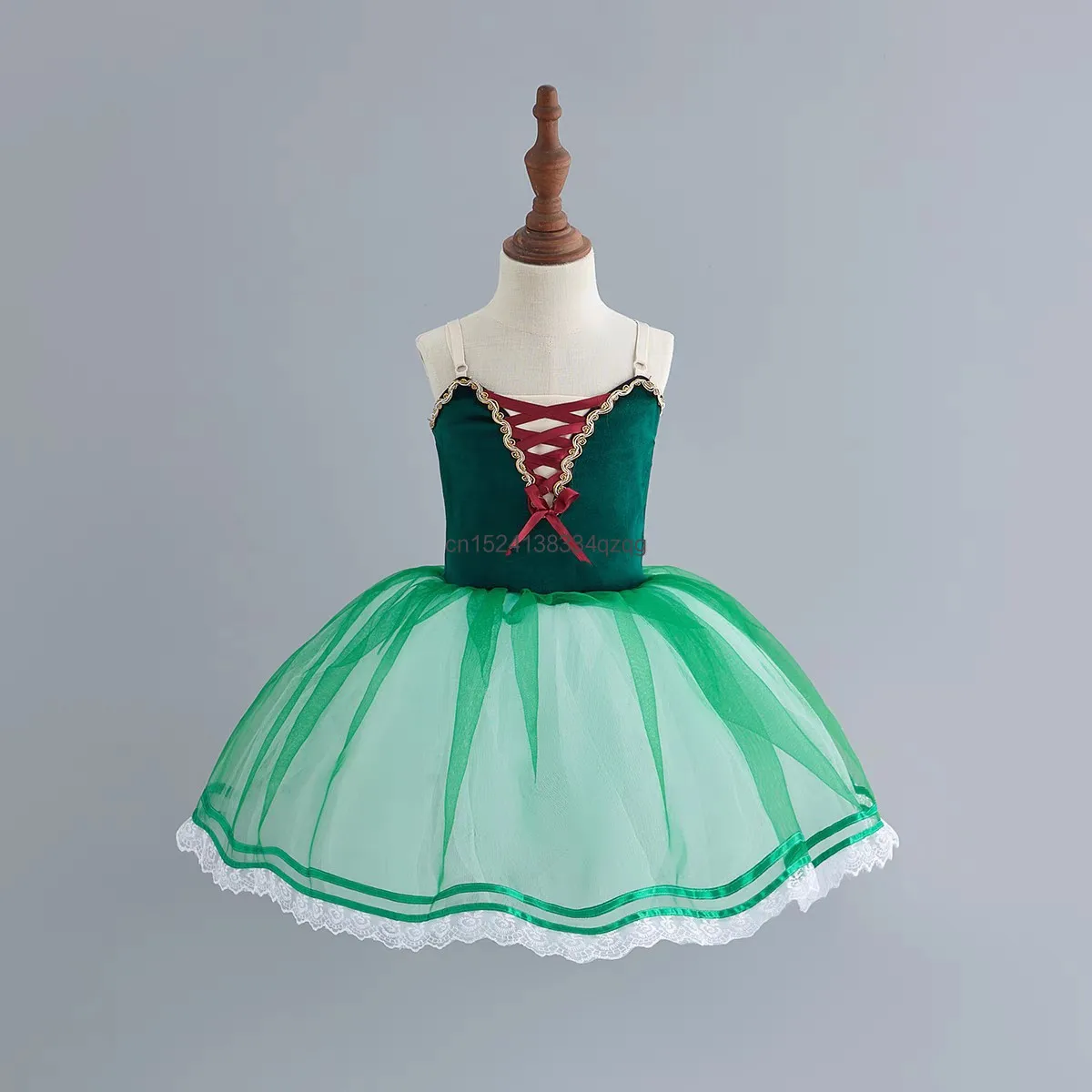 Children's Ballet Skirt Swan Dance Skirt Gauze Skirt Tutu Dress Girl Ballet Dance Practice Clothing Ballet Performance Dancewear