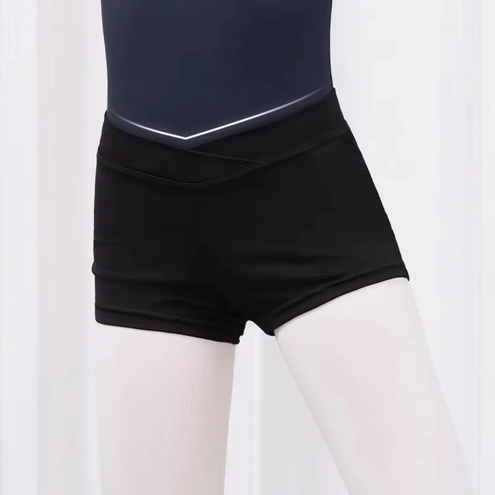 Pantaloncini da balletto per ragazze modellanti per il corpo alla moda Leggings attillati Pantaloncini da allenamento Pantaloncini da ballo per allenamento elastico per bambini