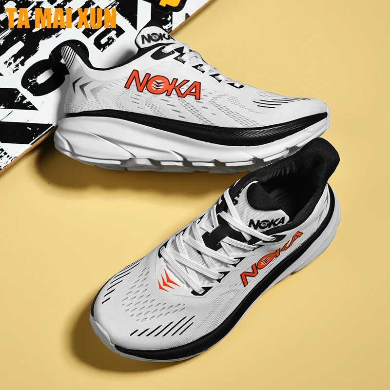 Men's Outdoor Flexibility elasticity Running Shoes Women Light Casual Sports Shoes Wear Resistant Unisex Cozy life Classic style