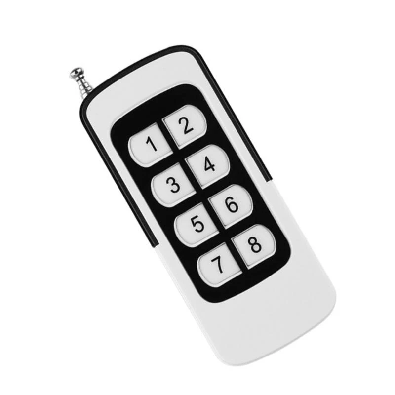 U55B Universal 433MHZ Wireless Remote Controls 2/4/6/8Button Cloning Electric Gate