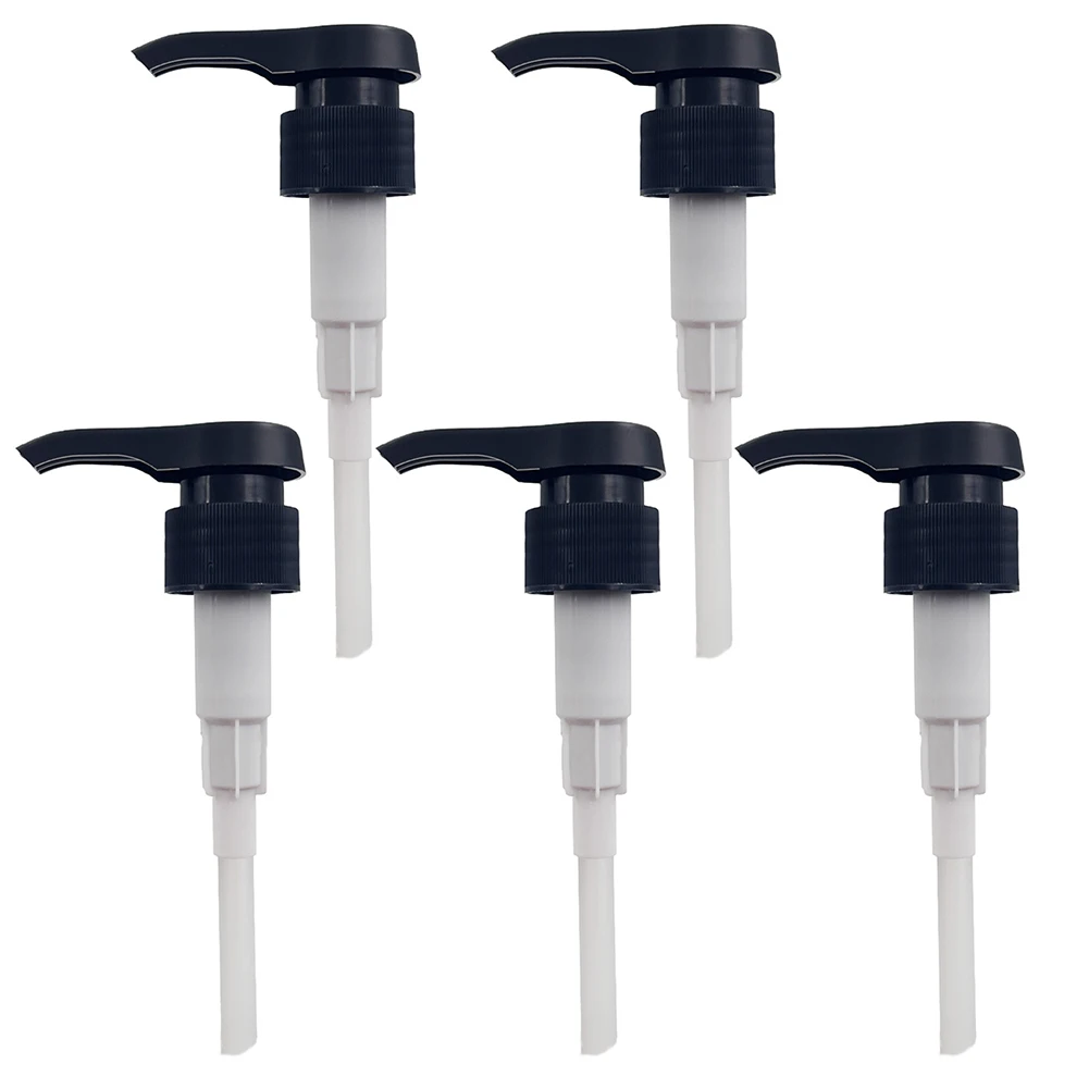 As Shown 5 Pcs Pump Set Beverage Dispensing Pump Food-grade Material Multiple Flavor Dispensing Measuring Spoon Optional