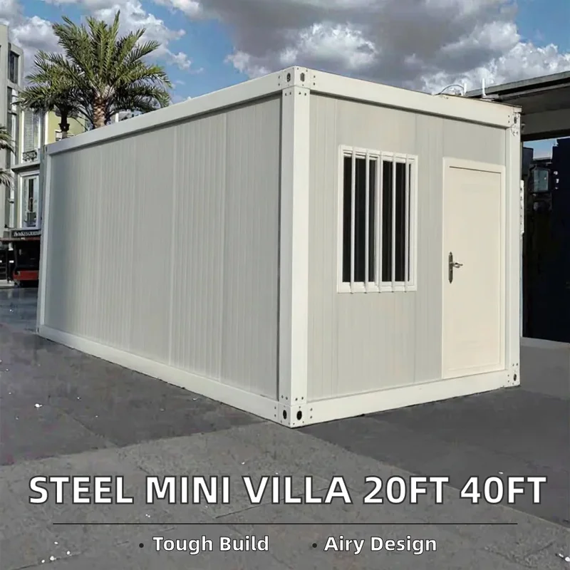 Quick Installation  Eco-Friendly   Customizable  Container Houses with Terrace  Stairs  Size Options   Casas Prefabricadas