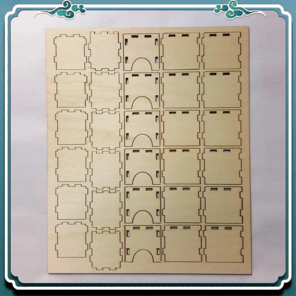 

Простой в использовании деревянный адвент-календарь Ид Рамадан Мубарак мусульманские исламские украшения для Ид орнамент товары для вечеринок