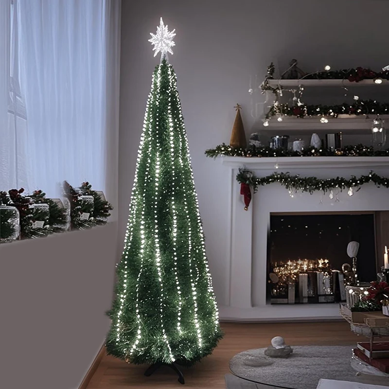 3pin DC5V/12V black LED pixel light string WS2811 RGB programmable light string holiday atmosphere light Christmas light string