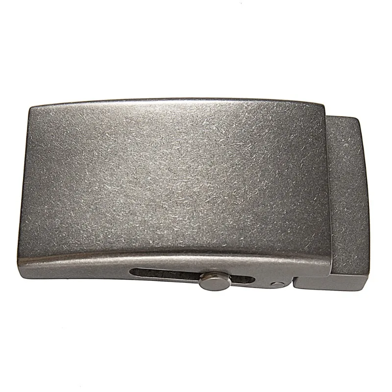 35 مللي متر التيتانيوم النقي الأسطوانة شريط حزام مشبك الرأس-التيتانيوم غير قابل للصدأ رجال الأعمال عادية تنوعا الجينز حزام مشبك #5