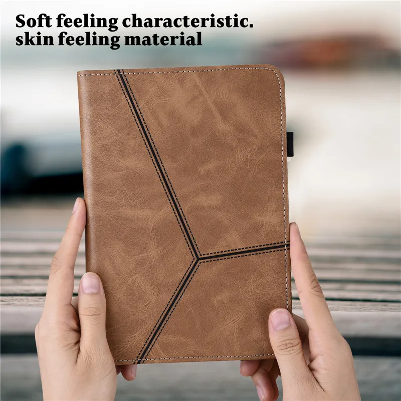 Funda For iPad Pro 2024 M4 Case Business PU Leather Flip Cover For Coque iPad Pro 13 11 inch 2024 Case Wallet Stand Cover