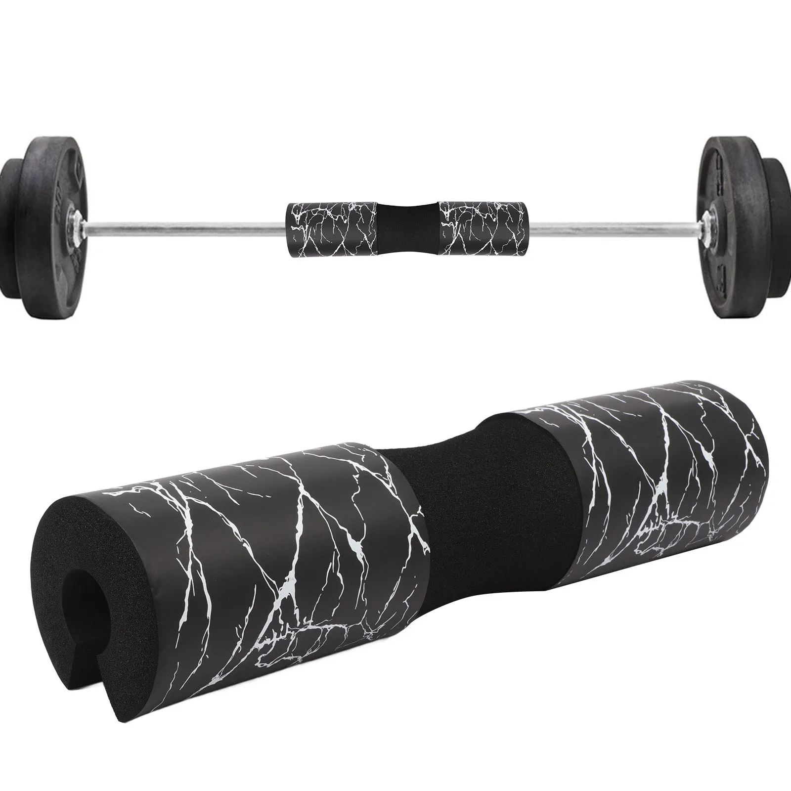 

Barbell Pad Nbr Foam Shoulder Cushion Neck Protector Squat Hip Thrust Training Cover Barbell Pad Hip Thrust Fitness Equipment