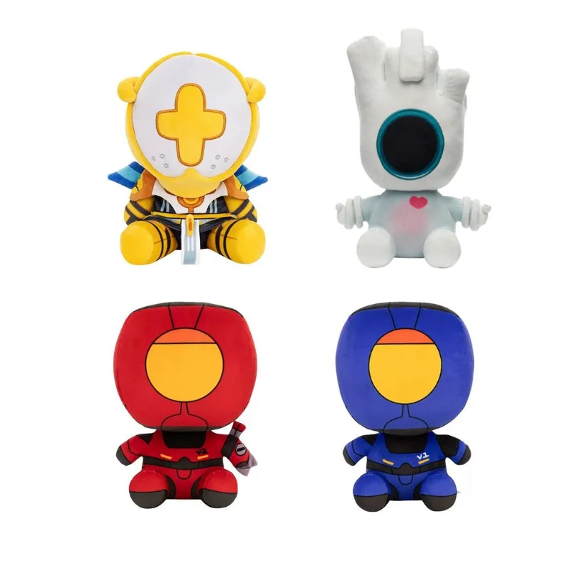Peluche de Robot Minos V1 de 20 cm, Peluche Suave y Adorable de Gabriel, Periférico de Juego, Decoración para el Hogar, Regalo de Cumpleaños o Navidad para Niños