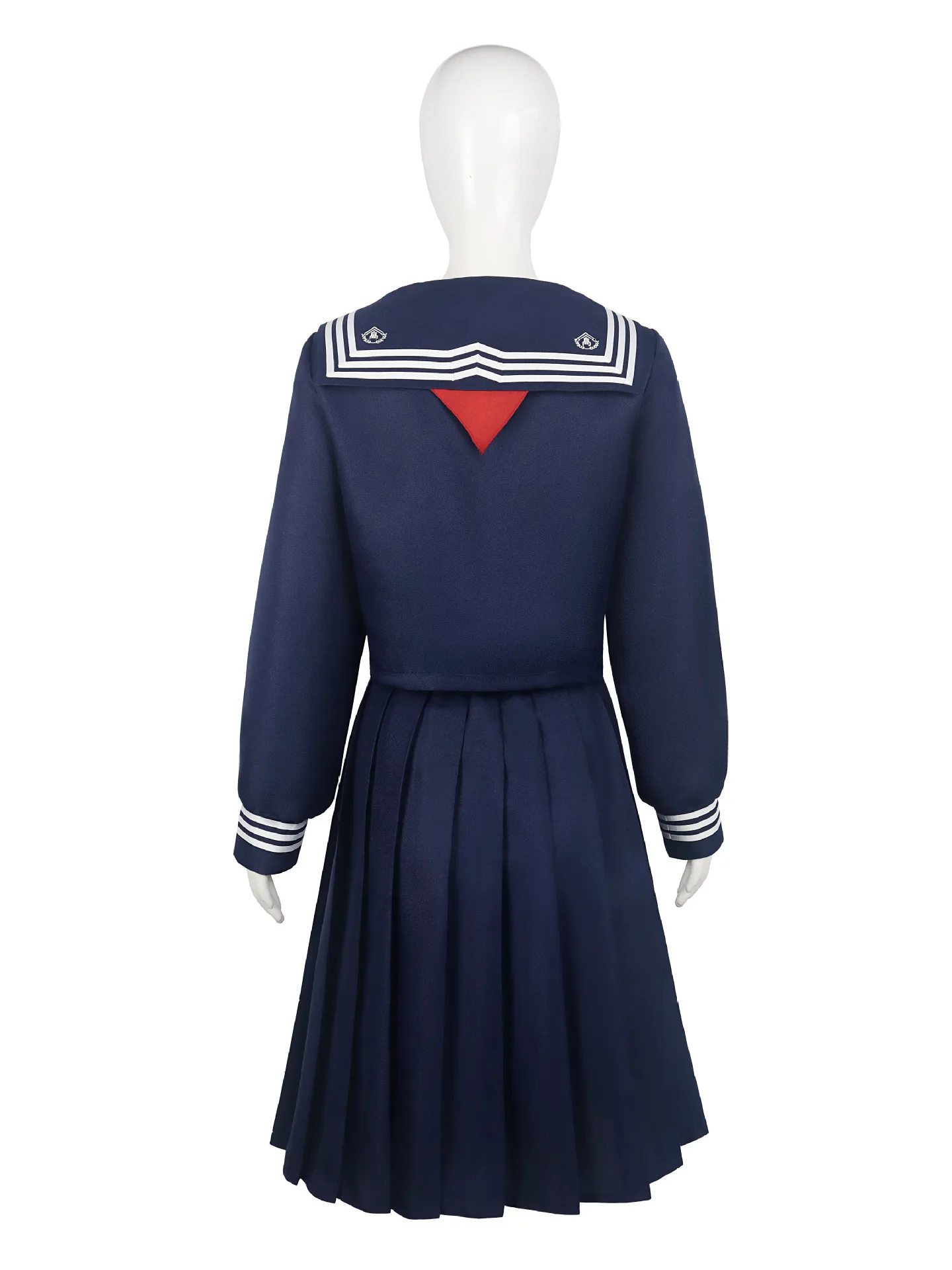 Gioco Silenzioso Blu Navy Uniforme scolastica Hinako Shimizu Costume Cosplay Halloween Anime JK Outfit Fancy Giochi di ruolo Abbigliamento
