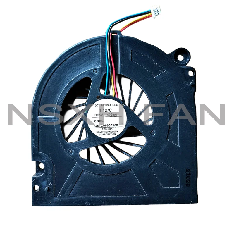 NEW 100% Working CPU Cooling Fan For Qosmio F750 F755 Cooler DC5V 400mA Fan G61C0000F110 T-137C